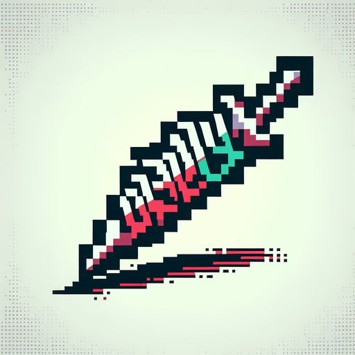 colored text saying (DEADLY). sharp dagger edges around the text. pixelated. 8 bit. retro Single Game Texture. In-Game asset. 2d. Blank background. High contrast. No shadows.