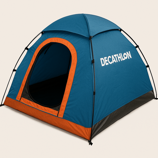 realistic decathlon tent