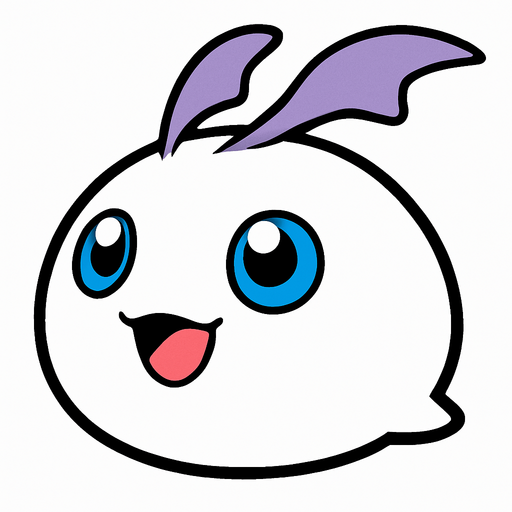 Poyomon.
In-Game asset.  2d.  High contrast.  No shadows