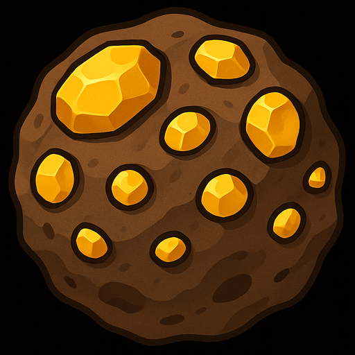 метеорит с золотой рудой