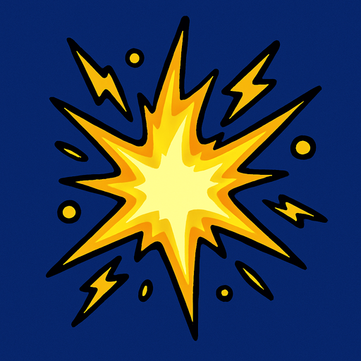 chispa de energia.
In-Game asset.  2d.  High contrast.  No shadows