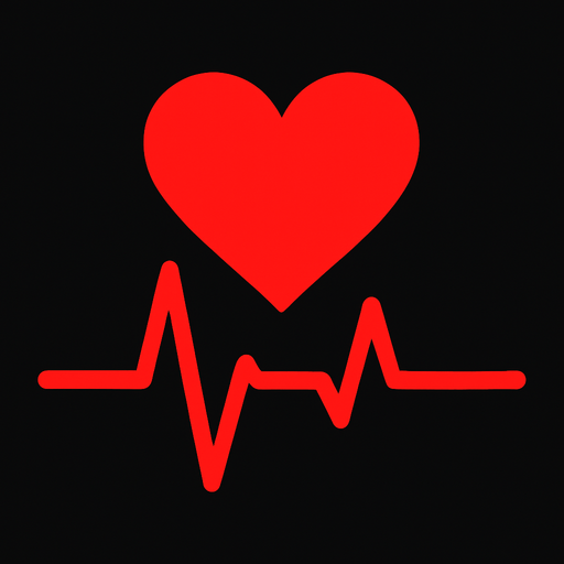 heart beat.
In-Game asset.  2d.  High contrast.  No shadows