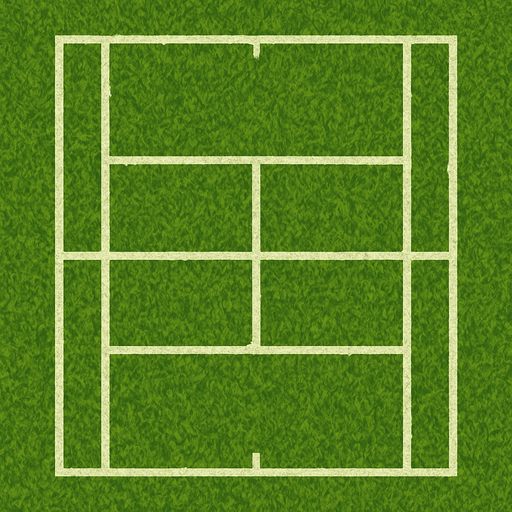 tennis court grass texture, Top-down perspective.
In-Game asset.  2d.  High contrast.  No shadows. above view. Top-down perspective