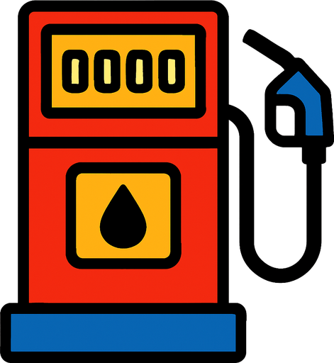pump or gse station.
In-Game asset.  2d.  High contrast.  No shadows
