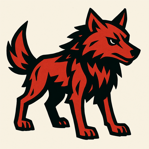 Wolf.
In-Game asset.  2d.  High contrast.  No shadows