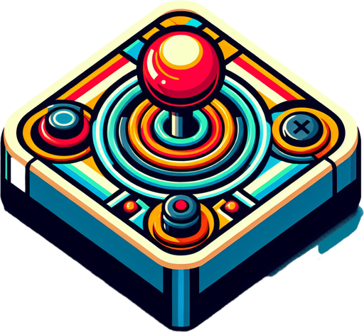 A well for a joystick stick as seen from above, retro.
Single Game Texture. In-Game asset. 2d. Blank background. High contrast. No shadows.