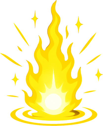 Aura de luz.
In-Game asset.  2d.  High contrast.  No shadows