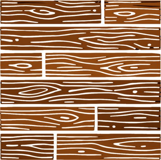 piso de madera.
In-Game asset.  2d.  High contrast.  No shadows