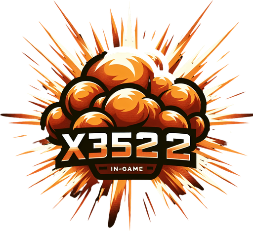 爆炸，里面有“X512”的字样,暖色调.
Single Game Texture. In-Game asset. 2d. Blank background. High contrast. No shadows.
