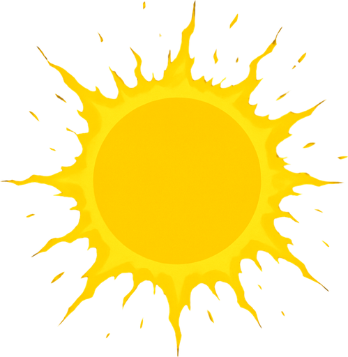 auraYellow top view.
In-Game asset.  2d.  High contrast.  No shadows