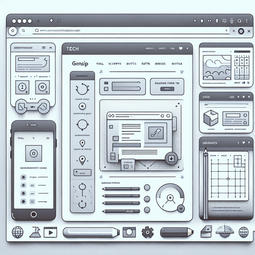 A clean and functional browser UI displaying an illegal hacking website. The page uses a light, minimalist theme with a subtle grey and white color palette to mimic a legitimate site. The main content area features a grid layout of discreetly labeled icons, each representing hacking tools, scripts, or encrypted data for sale, blending in as if it were a professional tech page.

In the top-left corner, a small visual cue, such as an encrypted symbol or a faintly styled link, hints at the site's true purpose without drawing too much attention. The interface is designed to look deceptively ordinary, with clean lines, clear fonts, and minimal decorative elements, giving the appearance of a legitimate web application while concealing its illicit nature.
Single Game Texture. In-Game asset. 2d. Blank background. High contrast. No shadows.