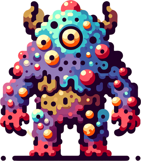 2D Single Monster. In-Game asset. 2d. Blank background. High contrast. No shadows..
Single Game Texture. In-Game asset. 2d. Blank background. High contrast. No shadows.