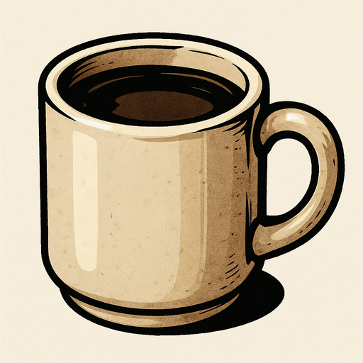 caffee - Gerçekçi - Yazısız.
In-Game asset.  2d.  High contrast.  No shadows