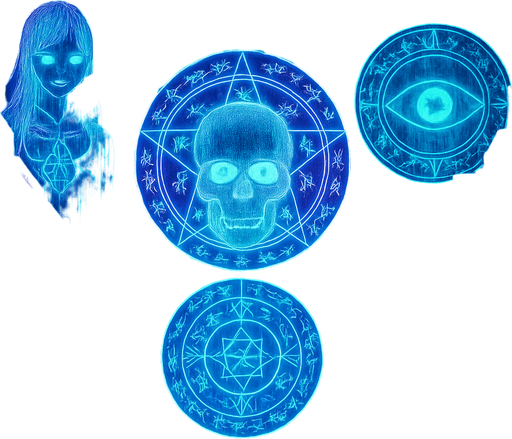 cyberpunk neon manga city metropolis skyline holograms billboards advertisements signs, magic sigils glow in subliminal messages with corporate logos, encouraging consumption,  imagery nighttime futuristic hologram 3D projections horror sci-fi