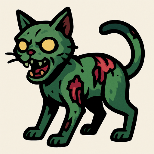 zombie ca.
In-Game asset.  2d.  High contrast.  No shadows