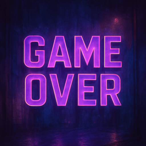 semi-realistic comic book style, moody neon lighting, lo-fi urban atmosphere, rich textures, cinematic framing, purple and blue tones, soft gradients, ambient reflections