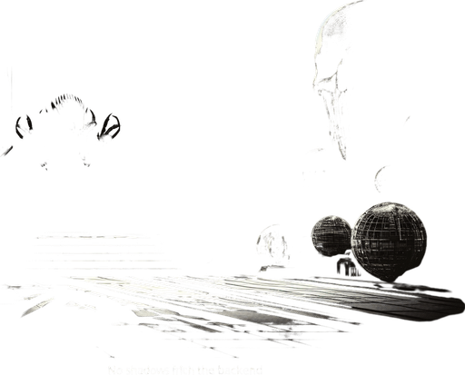 Dark background horror.
2d. Blank background. High contrast. No shadows.