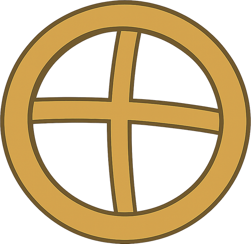 Cyrcle. No background. Transparent background. Blank background. No shadows. 2d. In-Game asset. flat
