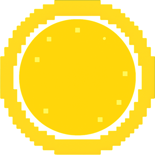 fill the circle with yellow colour