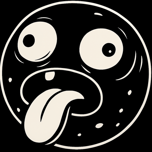 make it black and idioter