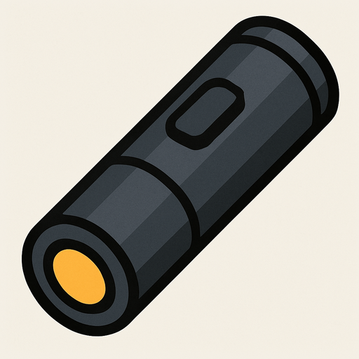 Laser pointer without pointing a laser.
In-Game asset.  2d.  High contrast.  No shadows. Topdown