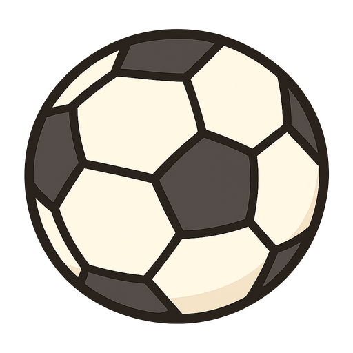 football ball
. No background. Transparent background. Blank background. No shadows. 2d. In-Game asset. flat