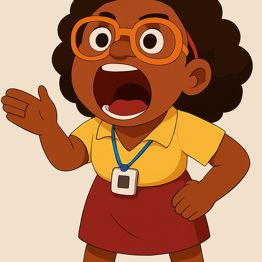 make her whole head show, its cut off at the top now