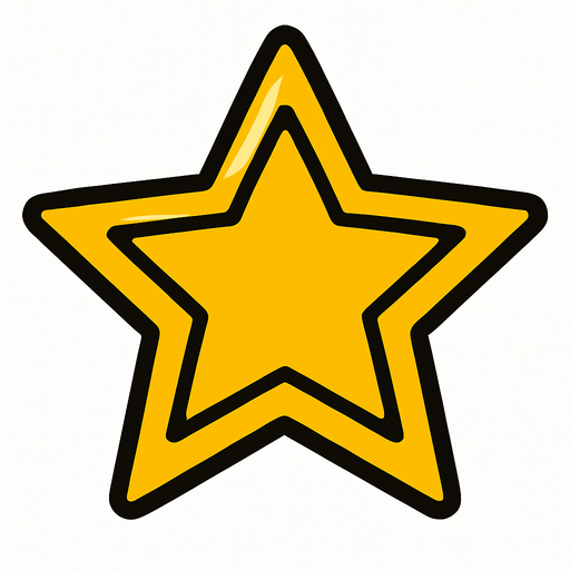 Yıldız.
In-Game asset.  2d.  High contrast.  No shadows