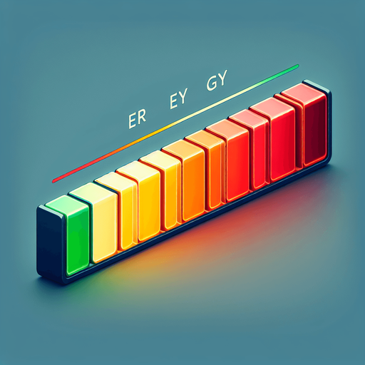 Energy level bar.