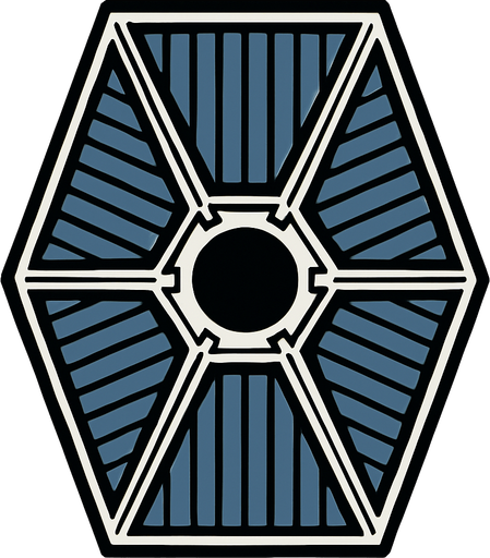 Tie fighter wing.
In-Game asset.  2d.  High contrast.  No shadows