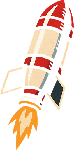 aşağı yönde giden füze.
In-Game asset.  2d.  High contrast.  No shadows