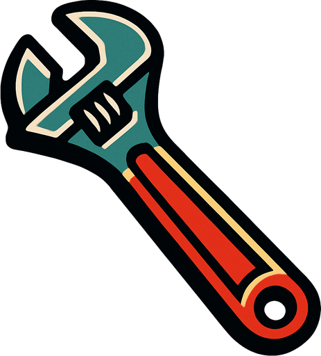 Llave inglesa.
In-Game asset.  2d.  High contrast.  No shadows