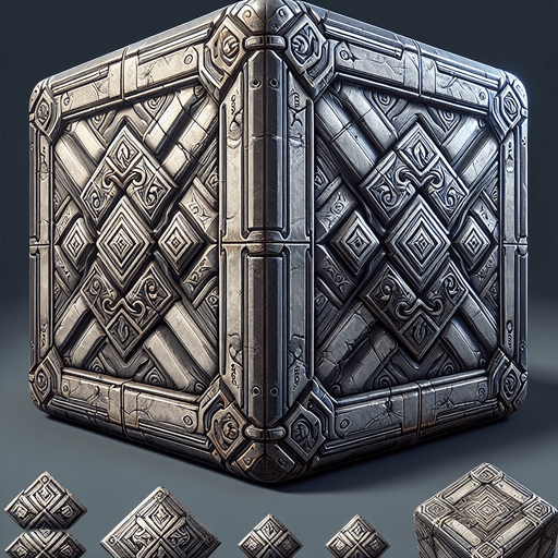 skid marks, one in each corner of the image.
Single Game Texture. In-Game asset. 2d. Blank background. High contrast. No shadows.