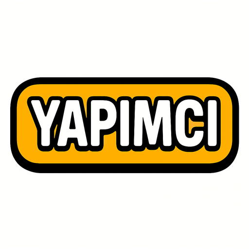 YAPIMCI BUTTON.
In-Game asset.  2d.  High contrast.  No shadows