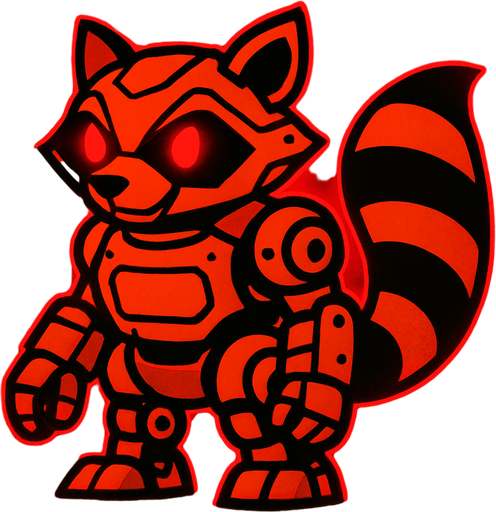 Con ojos rojos y aura roja