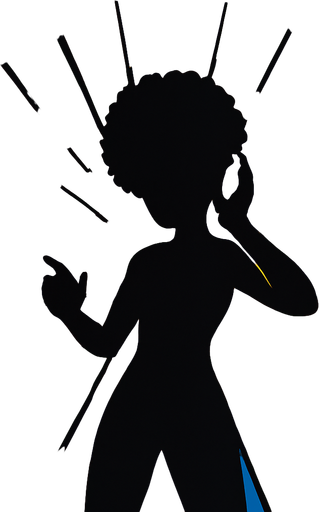 Game design for Kaleidoscope of Music Rhythm without game title, just the design for opening screen background.
In-Game asset.  2d.  High contrast.  No shadows