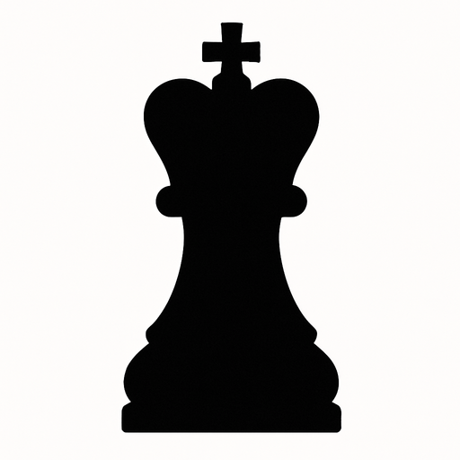 Full black king