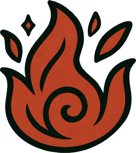 An ember