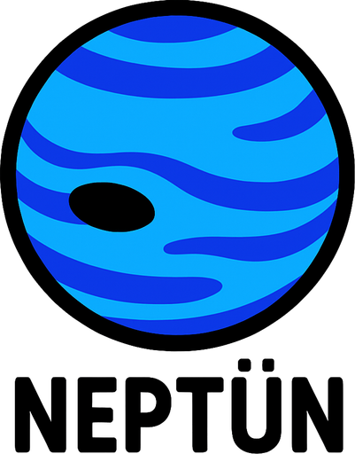 neptün.
In-Game asset.  2d.  High contrast.  No shadows