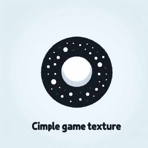 white dot.

Single Game Texture. In-Game asset. 2d. Blank background. High contrast. No shadows.