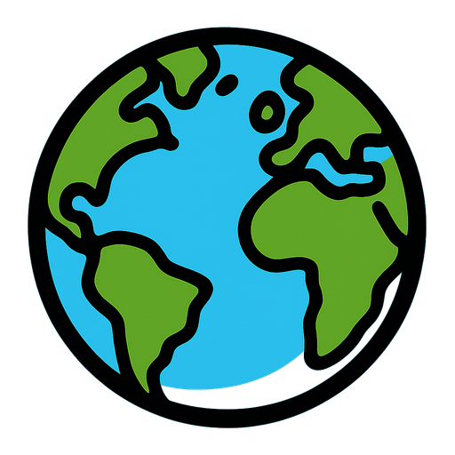 earth.
In-Game asset.  2d.  High contrast.  No shadows