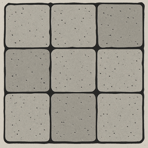 üstden çekilmiş kaldirim.
In-Game asset.  2d.  High contrast.  No shadows
