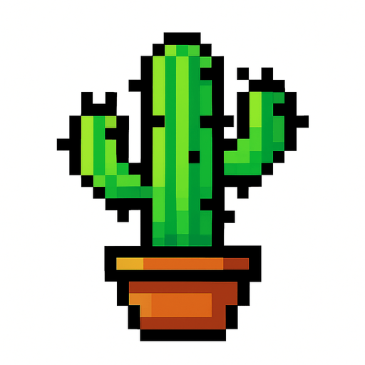 pixsel diken.
In-Game asset.  2d.  High contrast.  No shadows