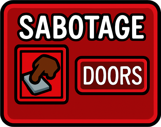 among us sabotageDoorsButton.
In-Game asset.  2d.  High contrast.  No shadows