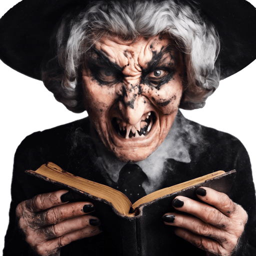 same but very angry and all covered in soot