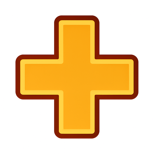 +.
In-Game asset.  2d.  High contrast.  No shadows