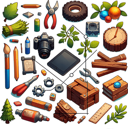 2d captus image.
Single Game Texture. In-Game asset. 2d. Blank background. High contrast. No shadows.