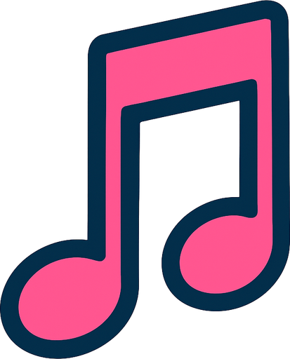 Nota musical 2d
In-Game asset.  2d.  High contrast.  No shadows