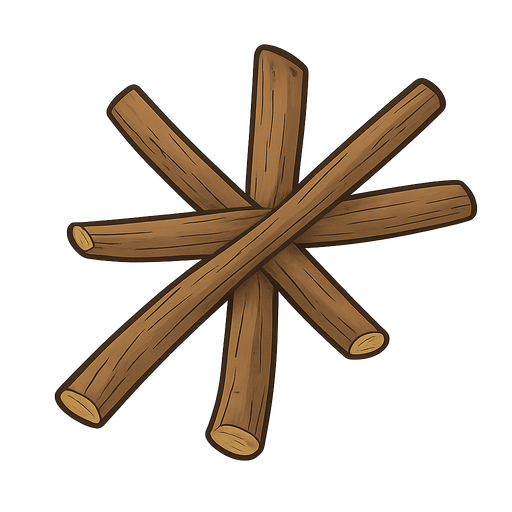 üstten bakış odun. No background. Transparent background. Blank background. No shadows. 2d. In-Game asset. flat