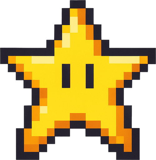 8 bit star